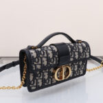 Christian Dior Miss Montaigne Mini Bag Dark Blue